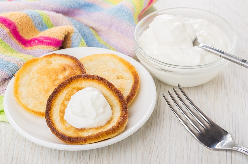 Pancakes cottage cheese