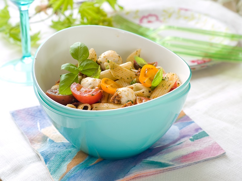 healthy pasta salad warm weather