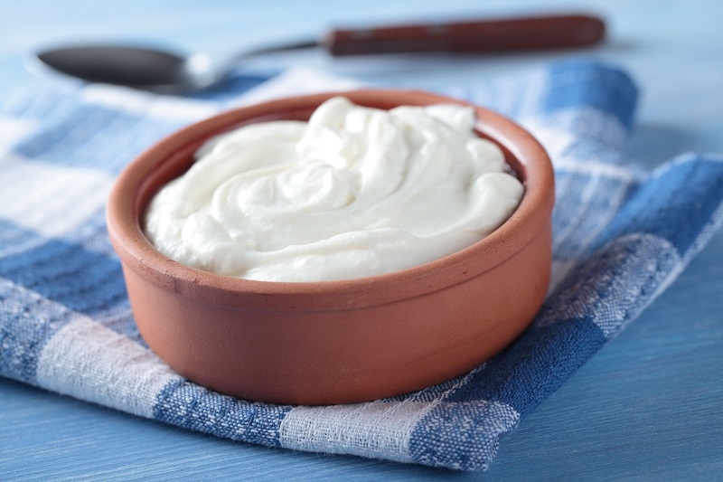 Greek yogurt in your fridge