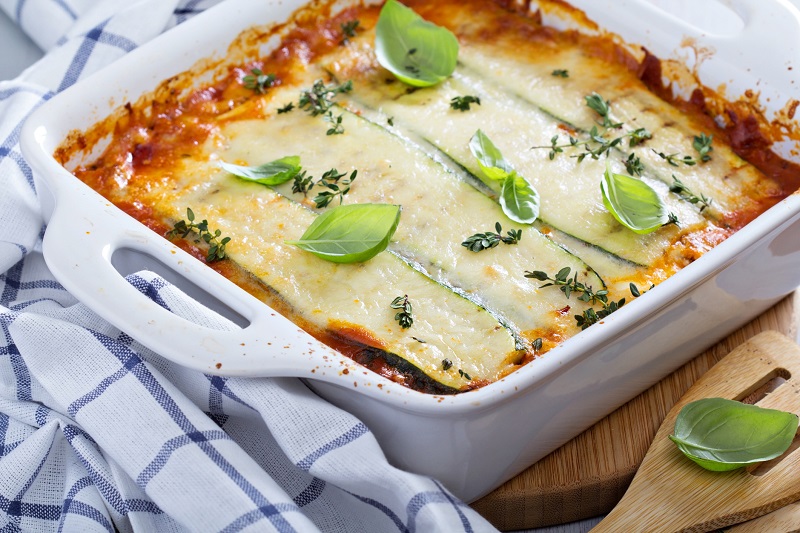 low carb keto zucchini lasagna