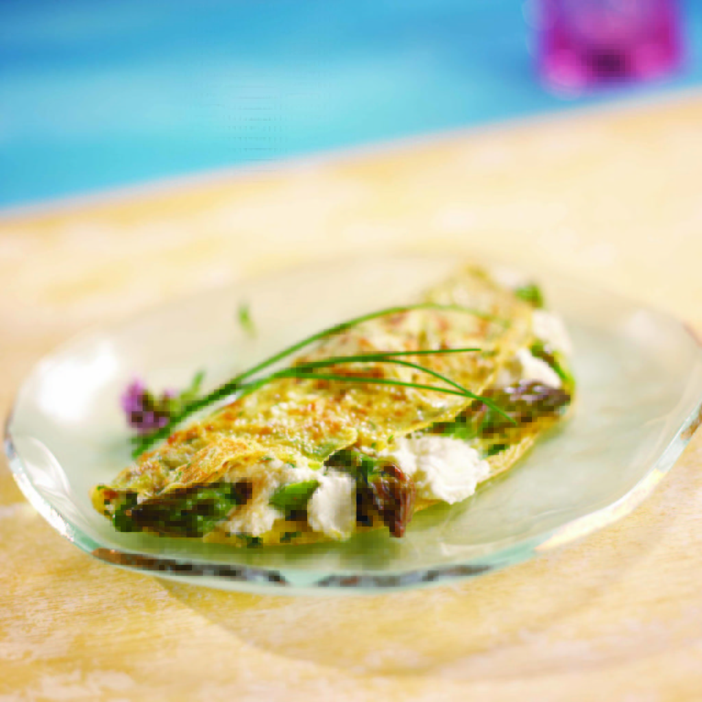 Omelet with Asparagus The Palm South Beach Diet Blog