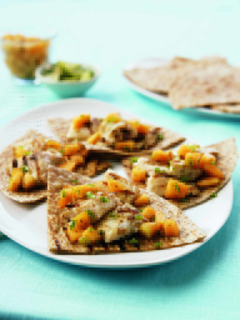 Fish Tacos with Melon Salsa | The Palm South Beach Diet Blog