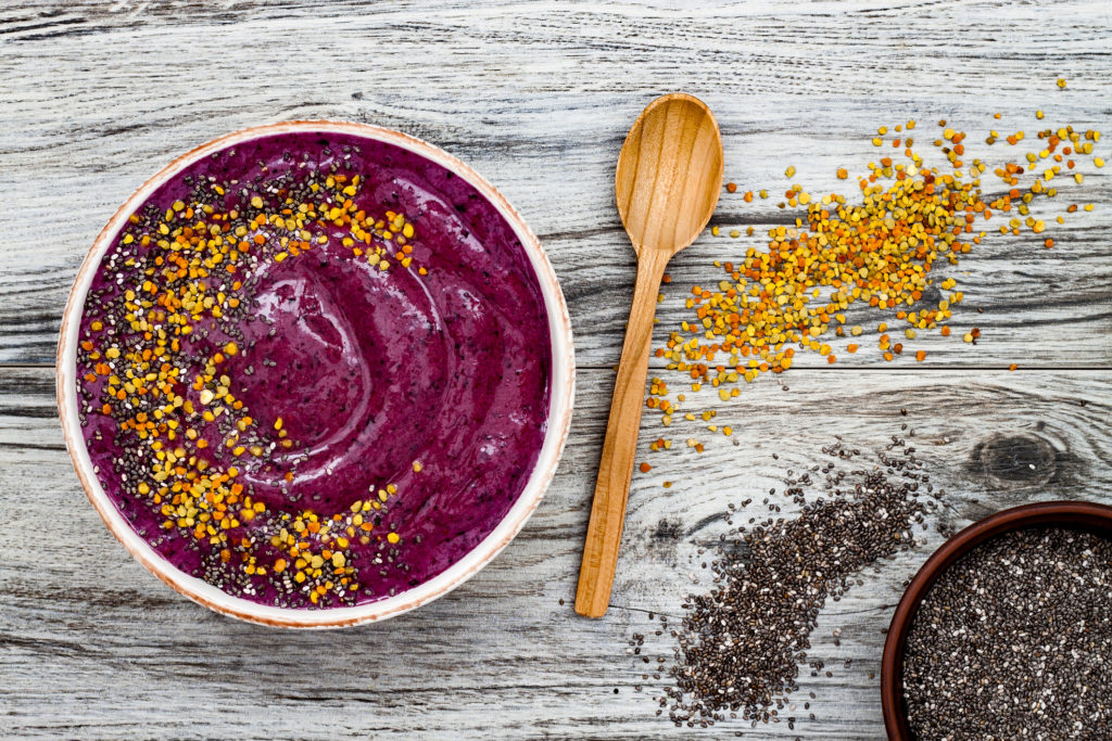 Vanilla Berry Smoothie Bowl | The Palm South Beach Diet Blog