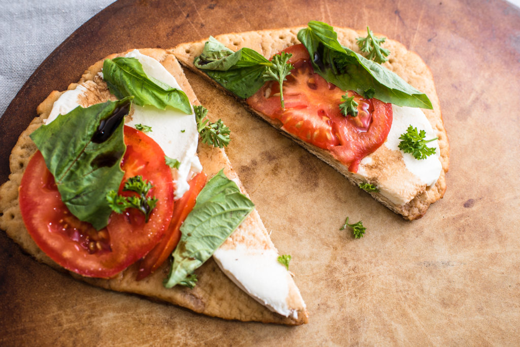 Caprese Style Flatbread | The Palm South Beach Diet Blog