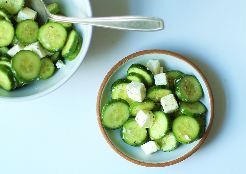 cucumber feta salad recipe