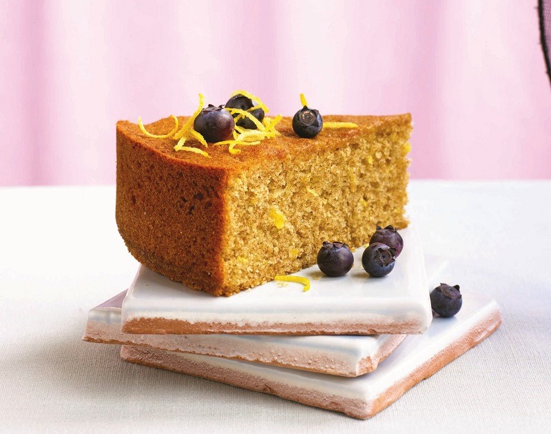 lightened-up lemon cake healthy baking recipes